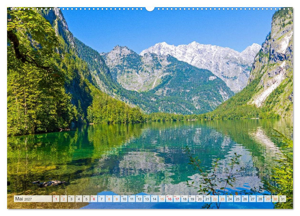 Berchtesgadener Land - Welt der Berge und Seen (CALVENDO Wandkalender 2027)