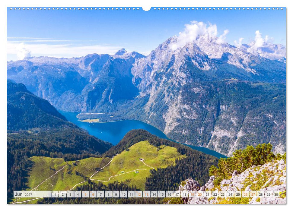 Berchtesgadener Land - Welt der Berge und Seen (CALVENDO Wandkalender 2027)