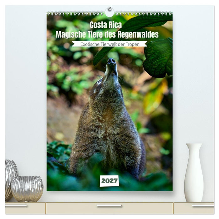Costa Rica - Magische Tiere des Regenwaldes (CALVENDO Premium Wandkalender 2027)