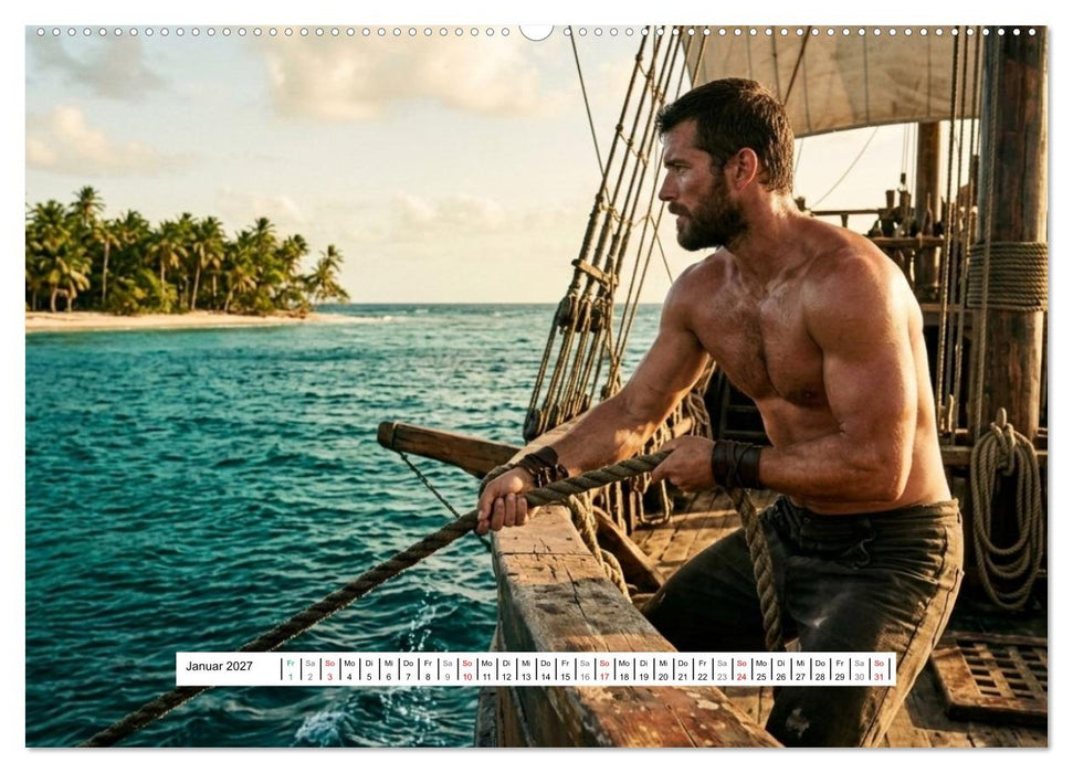 Echte Kerle – Aussteiger (CALVENDO Premium Wandkalender 2027)