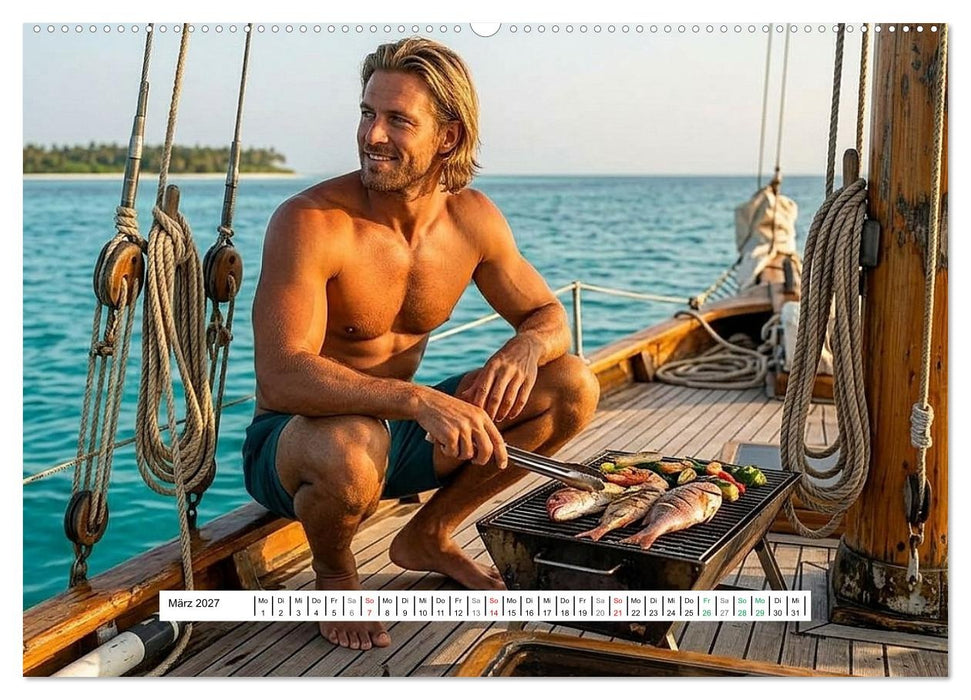 Echte Kerle – Aussteiger (CALVENDO Premium Wandkalender 2027)