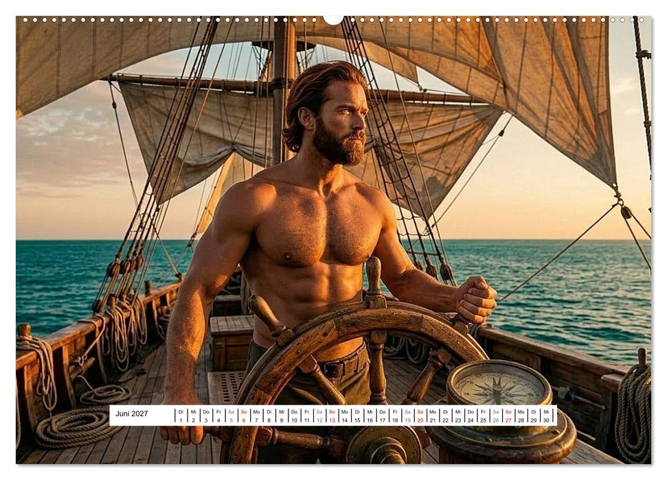 Echte Kerle – Aussteiger (CALVENDO Premium Wandkalender 2027)