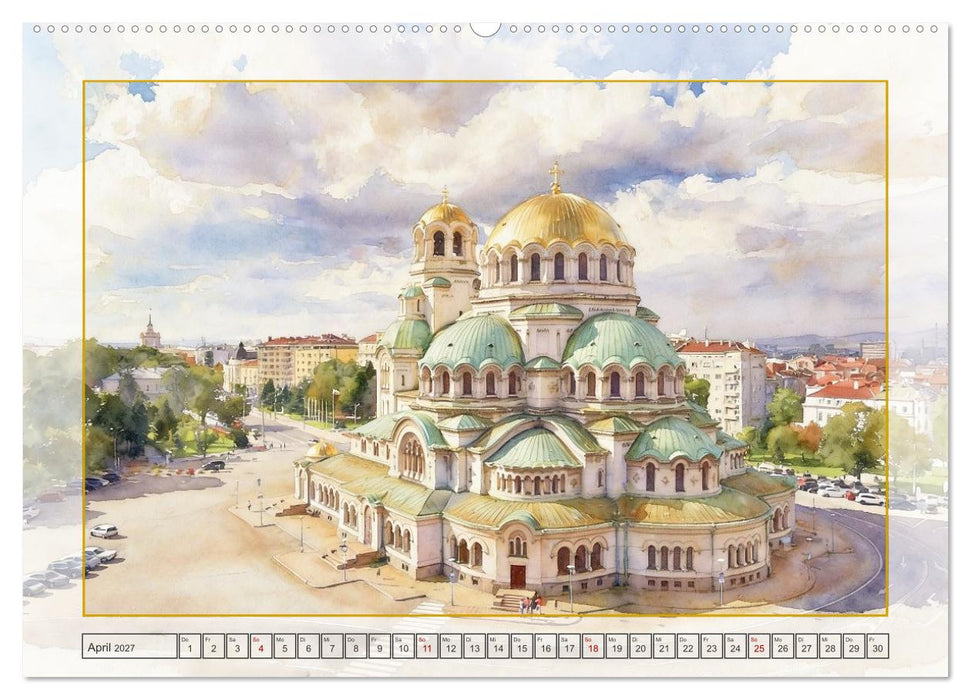 Bulgarien - Balkanstaat mit Schwarzmeerküste (CALVENDO Wandkalender 2027)