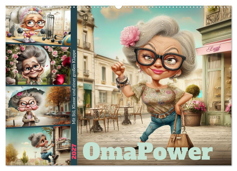 OmaPower (CALVENDO Wandkalender 2027)