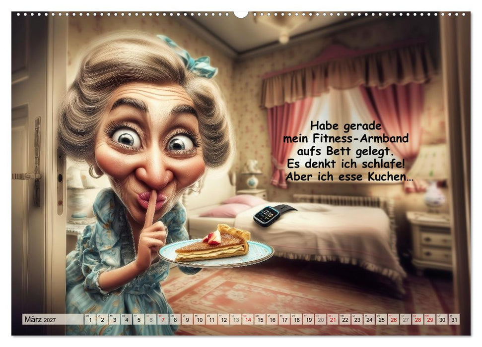 OmaPower (CALVENDO Wandkalender 2027)
