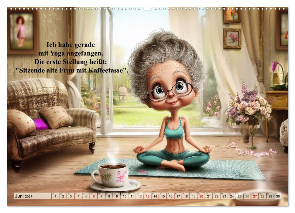 OmaPower (CALVENDO Wandkalender 2027)
