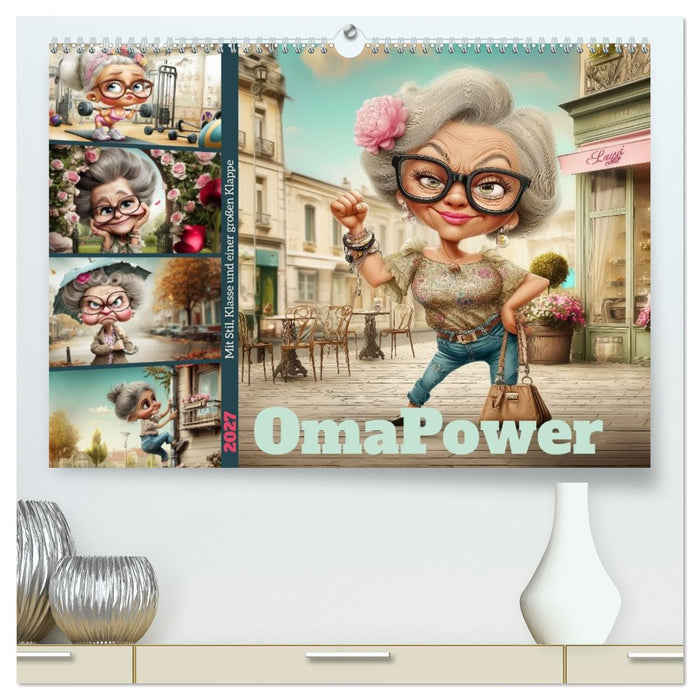 OmaPower (CALVENDO Premium Wandkalender 2027)