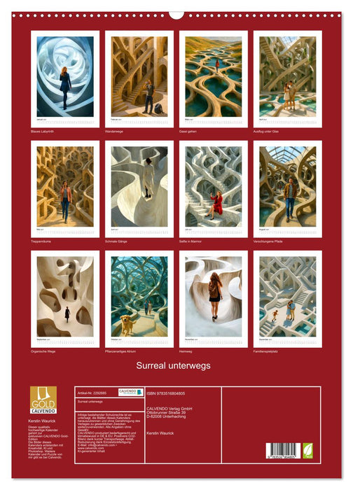 Surreal unterwegs (CALVENDO Wandkalender 2027)