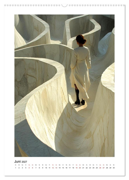 Surreal unterwegs (CALVENDO Premium Wandkalender 2027)