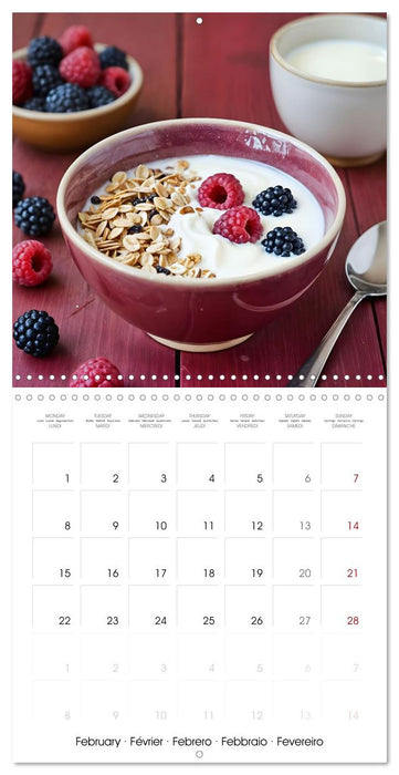 The Art of Muesli - A Year of Beautiful Breakfast Bowls (CALVENDO Monthly Calendar 2027)