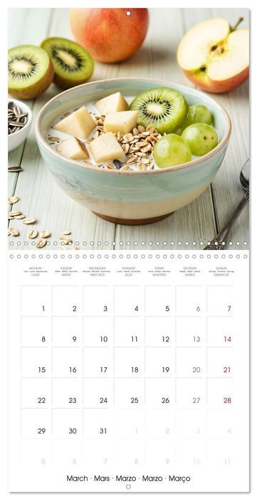 The Art of Muesli - A Year of Beautiful Breakfast Bowls (CALVENDO Monthly Calendar 2027)