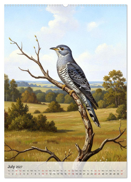Birds of Europe in Old Paintings (CALVENDO Premium-Calendar 2027)