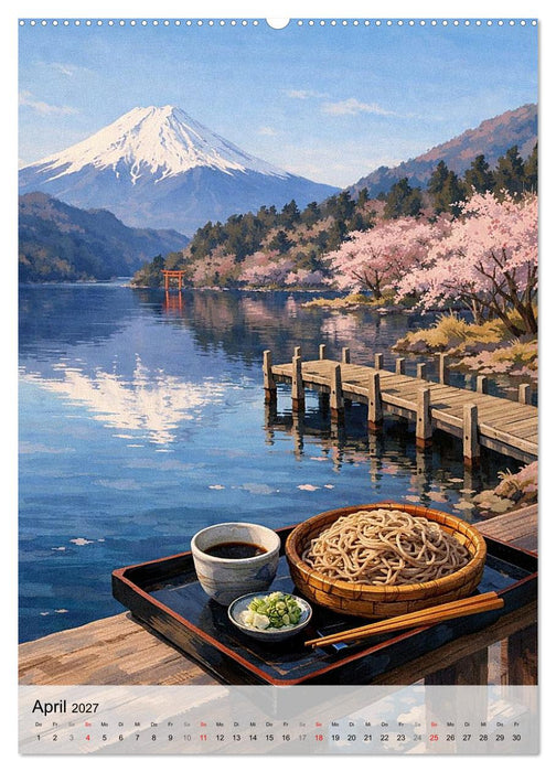 Japan – Eine Schlemmerreise durchs Land der aufgehenden Sonne (CALVENDO Wandkalender 2027)