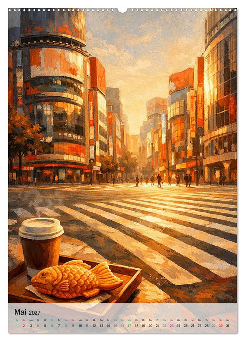 Japan – Eine Schlemmerreise durchs Land der aufgehenden Sonne (CALVENDO Wandkalender 2027)