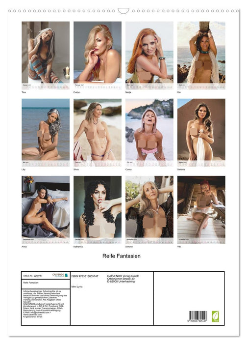 Reife Fantasien (CALVENDO Wandkalender 2027)