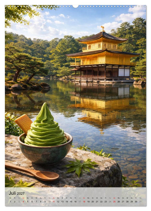 Japan – Eine Schlemmerreise durchs Land der aufgehenden Sonne (CALVENDO Premium Wandkalender 2027)
