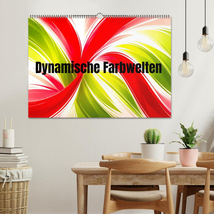Dynamische Farbwelten (CALVENDO Wandkalender 2027)