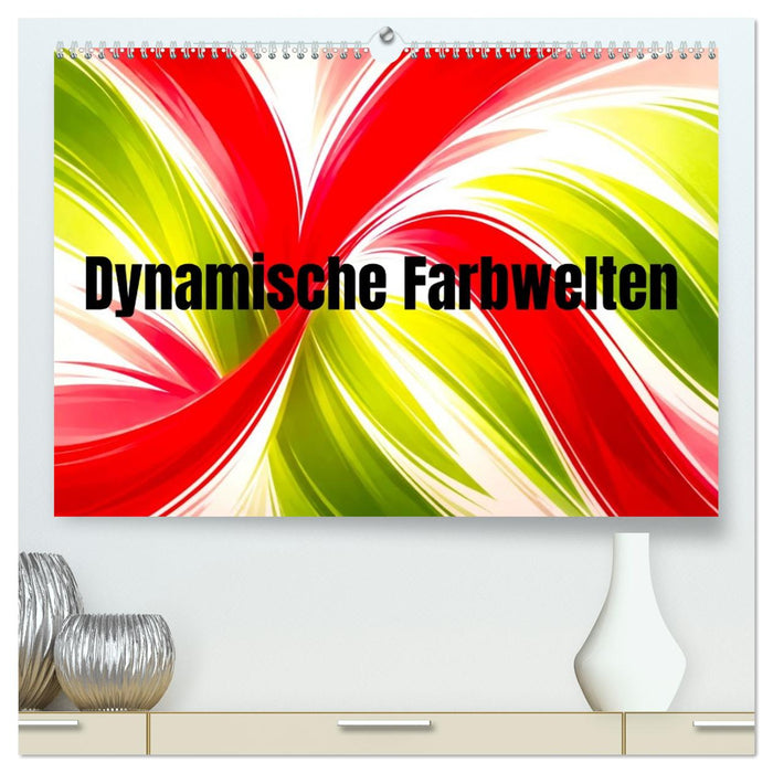 Dynamische Farbwelten (CALVENDO Premium Wandkalender 2027)