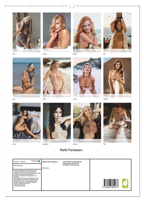 Reife Fantasien (CALVENDO Premium Wandkalender 2027)