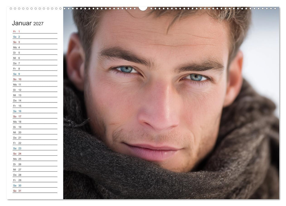 Sinnliche Männer (CALVENDO Wandkalender 2027)