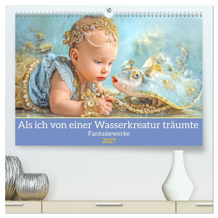 Als ich von einer Wasserkreatur träumte - Fantasiewerke (CALVENDO Premium Wandkalender 2027)