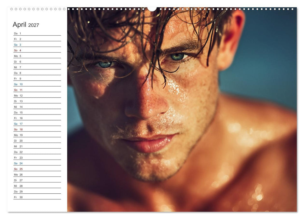 Sinnliche Männer (CALVENDO Premium Wandkalender 2027)
