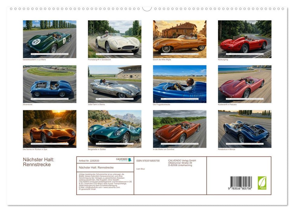 Nächster Halt: Rennstrecke (CALVENDO Premium Wandkalender 2027)