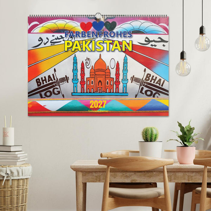 Farbenfrohes Pakistan (CALVENDO Wandkalender 2027)