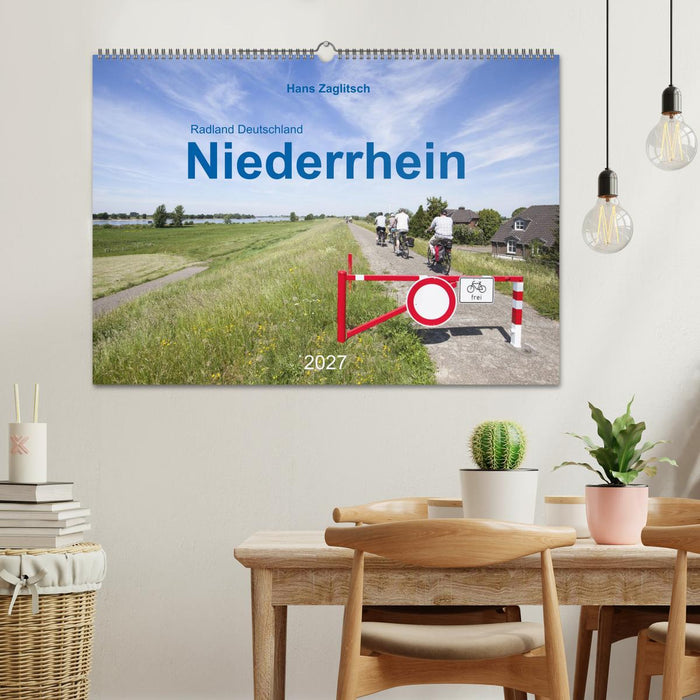 Radland Deutschland - Niederrhein (CALVENDO Wandkalender 2027)