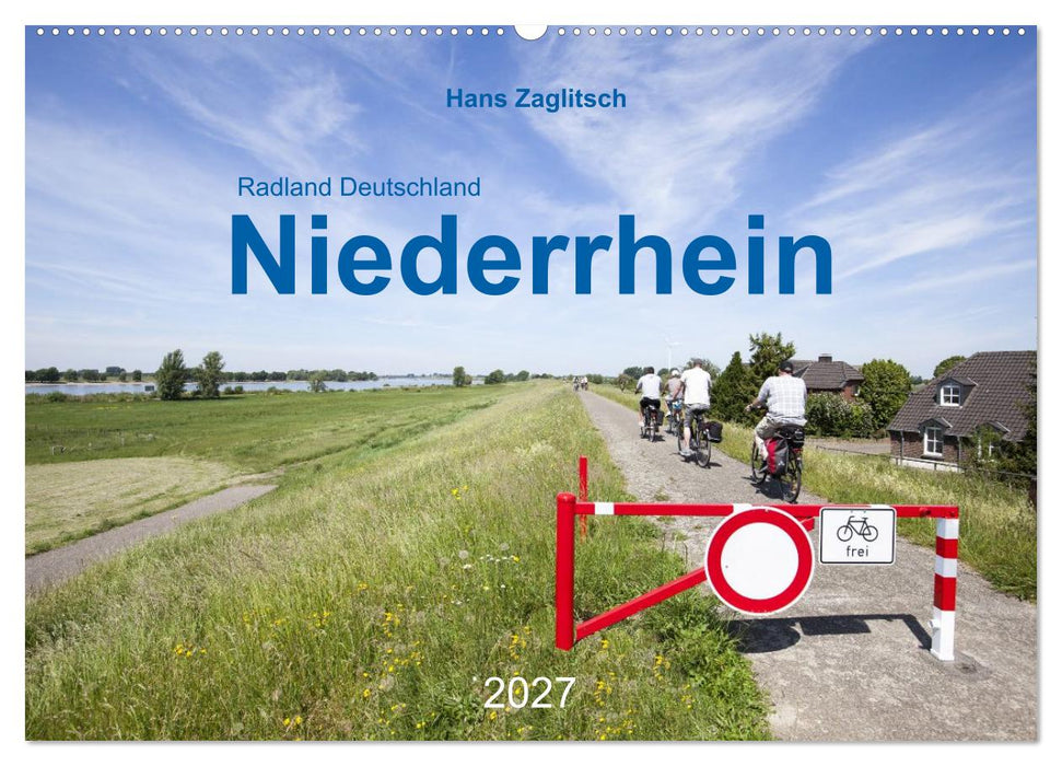 Radland Deutschland - Niederrhein (CALVENDO Wandkalender 2027)