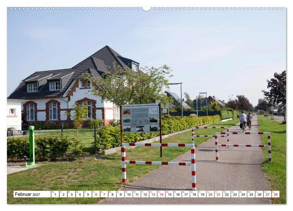Radland Deutschland - Niederrhein (CALVENDO Wandkalender 2027)