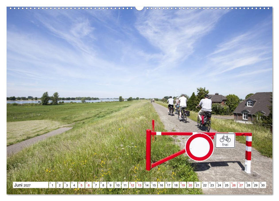 Radland Deutschland - Niederrhein (CALVENDO Wandkalender 2027)
