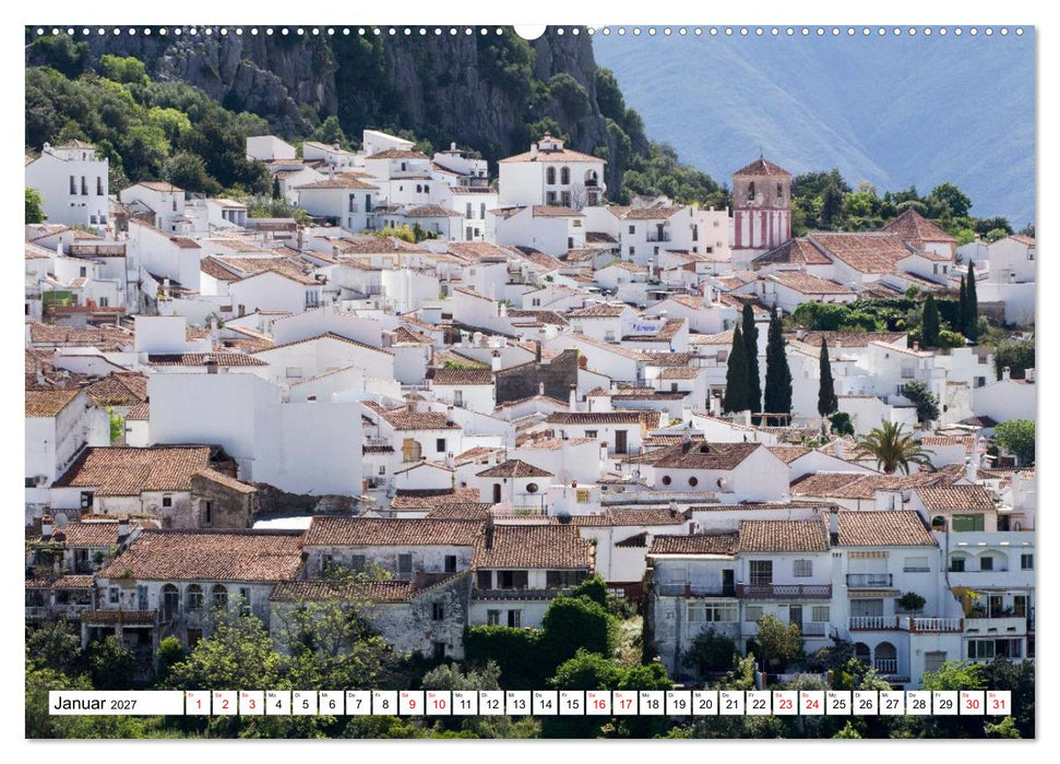 Momente einer Reise - Pueblos Blancos (CALVENDO Premium Wandkalender 2027)