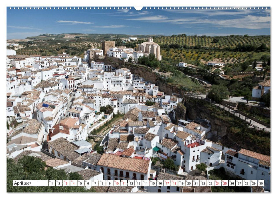 Momente einer Reise - Pueblos Blancos (CALVENDO Premium Wandkalender 2027)