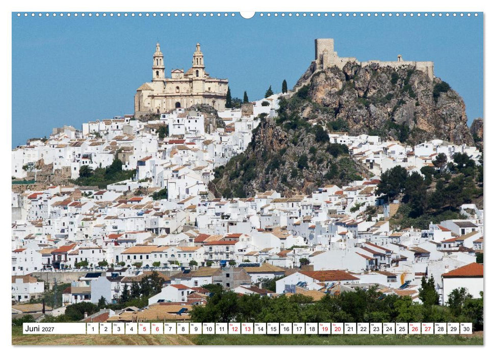 Momente einer Reise - Pueblos Blancos (CALVENDO Premium Wandkalender 2027)
