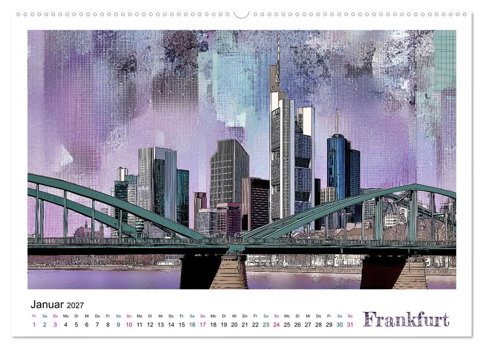 Stadtvisionen (CALVENDO Wandkalender 2027)