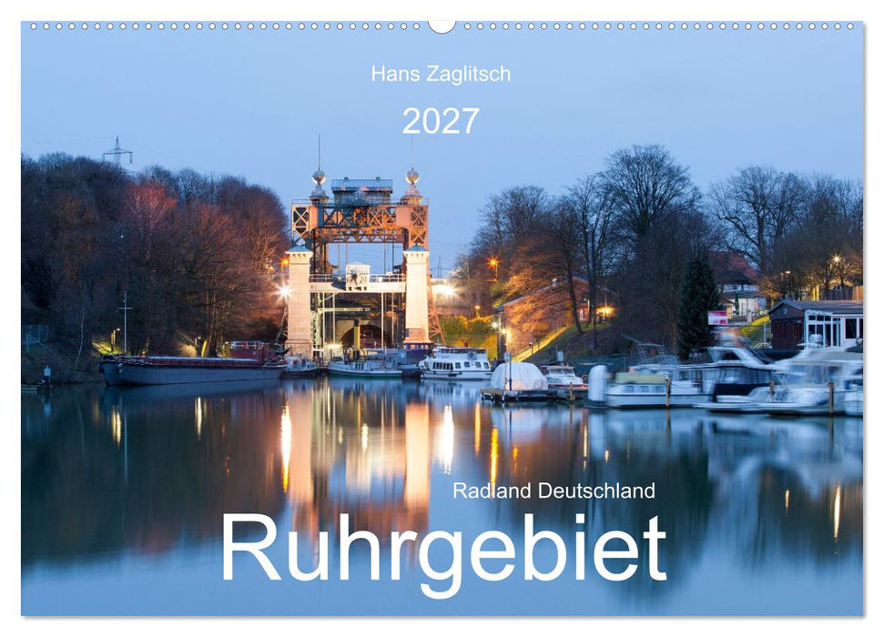 Radland Deutrschland - Ruhrgebiet (CALVENDO Wandkalender 2027)