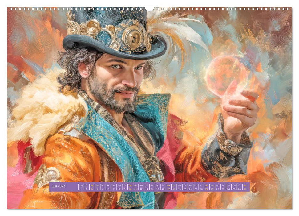 Im Bann der Zauberkünste - Zauberkraft und Magie (CALVENDO Premium Wandkalender 2027)