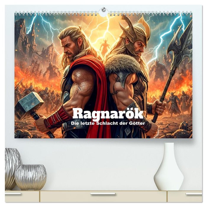 Ragnarök – Die letzte Schlacht der Götter (CALVENDO Premium Wandkalender 2027)