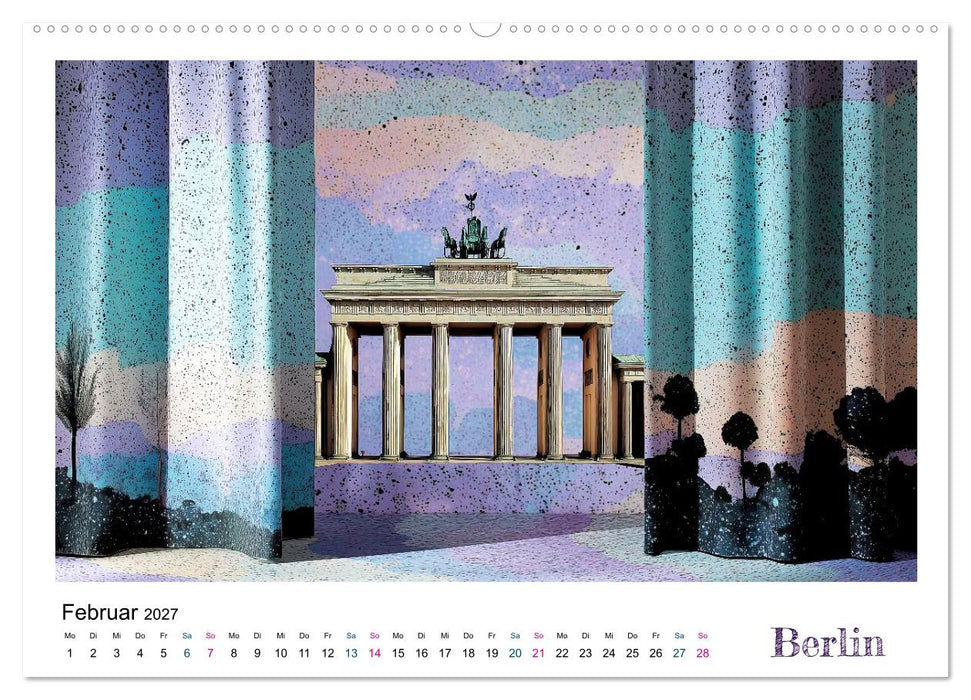 Stadtvisionen (CALVENDO Premium Wandkalender 2027)
