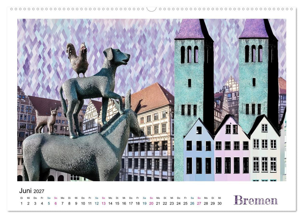 Stadtvisionen (CALVENDO Premium Wandkalender 2027)