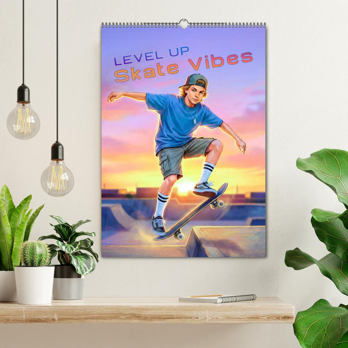 Level Up - Skate Vibes (CALVENDO Wandkalender 2027)