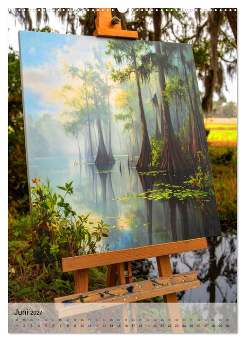 Staffelei und Stille (CALVENDO Wandkalender 2027)