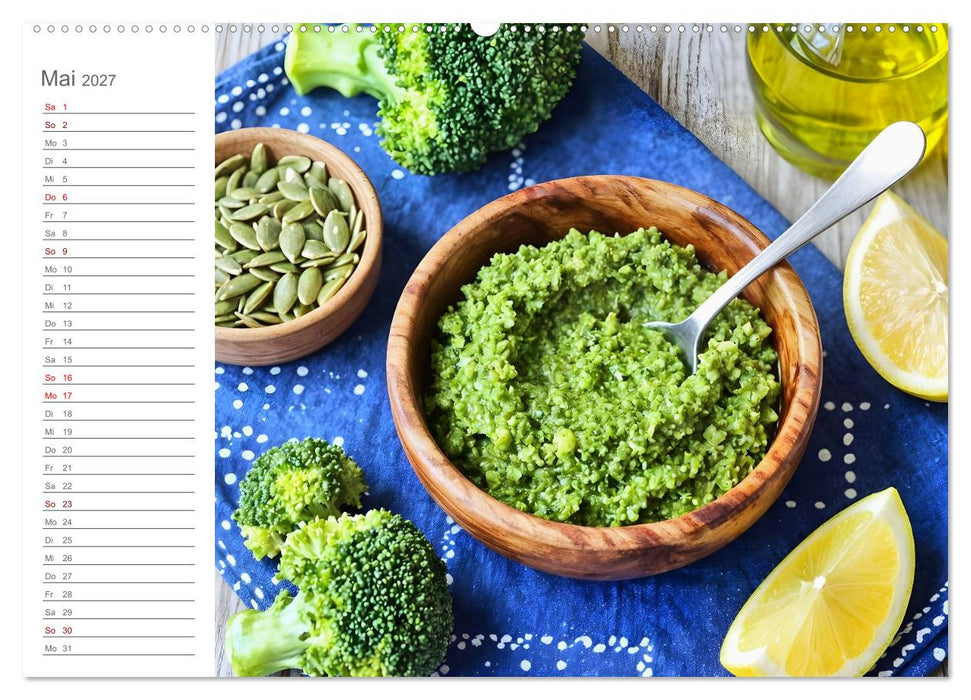 Zero Waste Pesto - 12 Monate, 12 Reste, unendlich Geschmack (CALVENDO Wandkalender 2027)