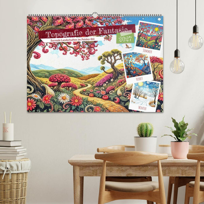 Topografie der Fantasie (CALVENDO Wandkalender 2027)