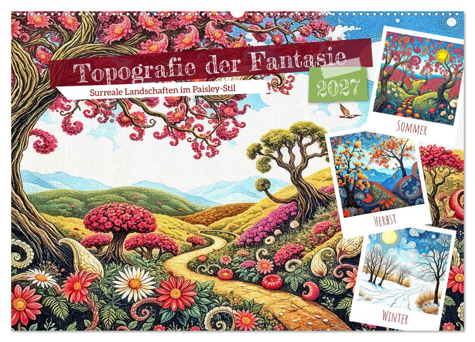 Topografie der Fantasie (CALVENDO Wandkalender 2027)
