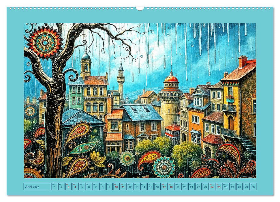 Topografie der Fantasie (CALVENDO Wandkalender 2027)
