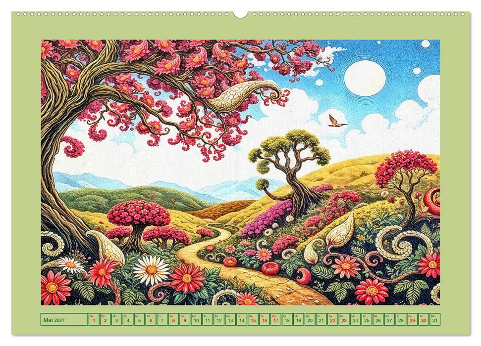 Topografie der Fantasie (CALVENDO Wandkalender 2027)