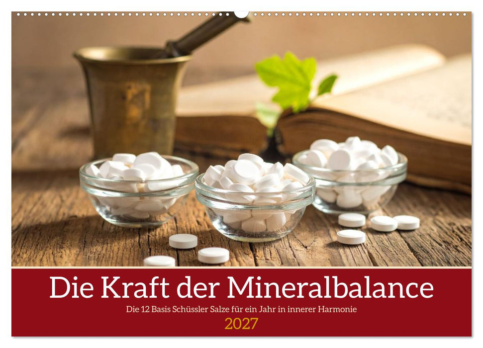 Die Kraft der Mineralbalance (CALVENDO Wandkalender 2027)