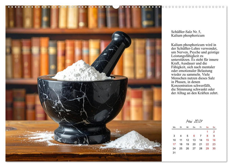 Die Kraft der Mineralbalance (CALVENDO Wandkalender 2027)